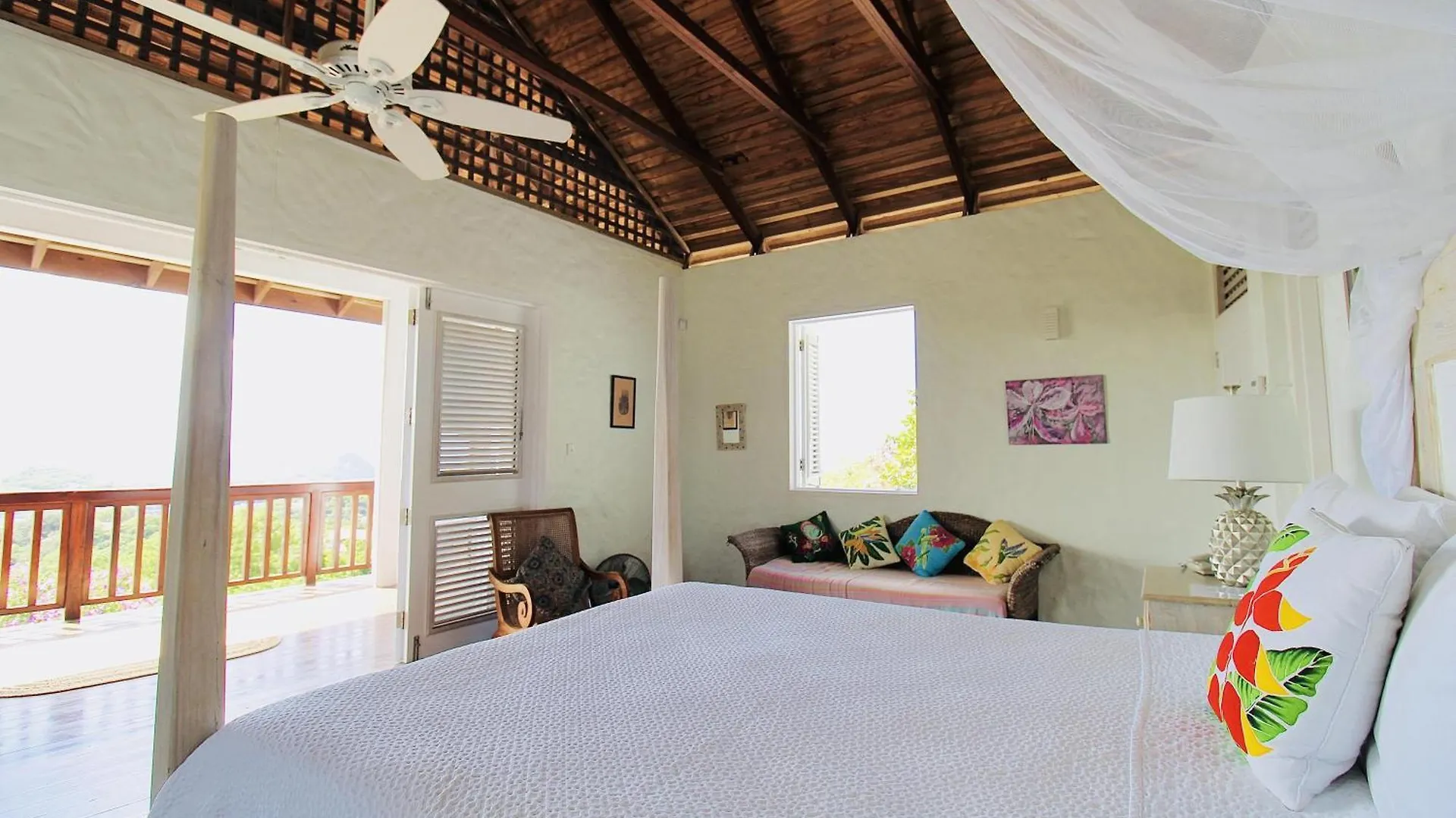 Hummingbird Villa - Tropical 3 Bedroom Villa With Panoramic Views Home Cap Estate